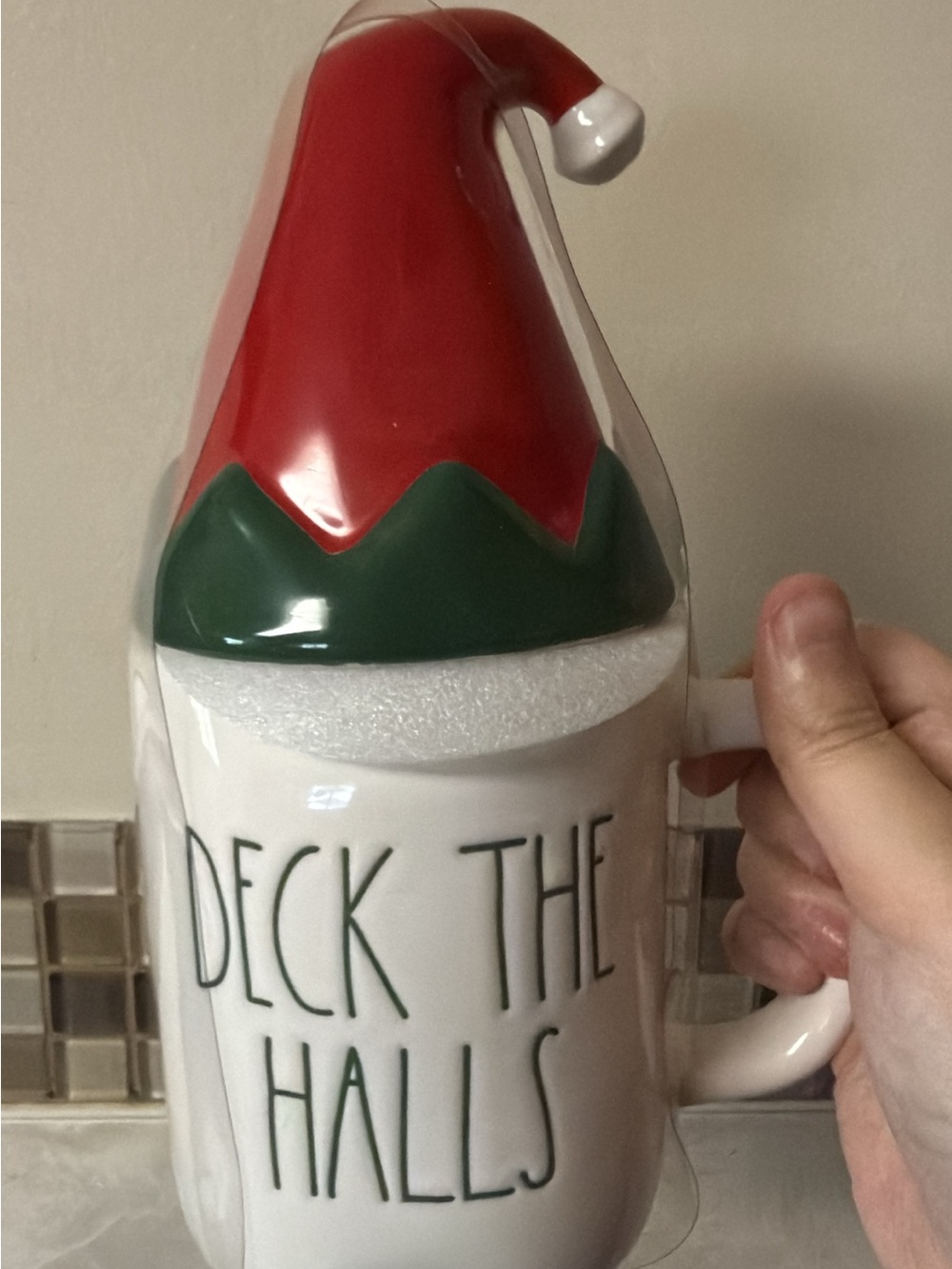 Rae Dunn Christmas mug.
